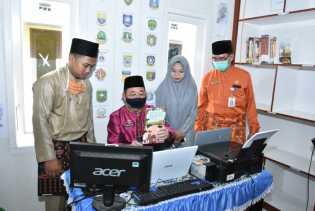 Plh Bupati Bengkalis Pastikan Kesiapan Perpustakaan Encik Nurlela Desa Balai Pungut