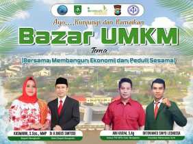 FW-RPG-Dema ISNJ Gelar Bazar UMKM Selama Satu Bulan