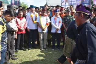 Kunjungan Kerja ke Sungai Nibung Sukses, Jend (Purn) Moeldoko Sampaikan Terima Kasih
