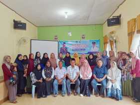 Pemdes Resam Lapis Dukung Program Pemkab Bengkalis Dalam Pencegahan Stunting