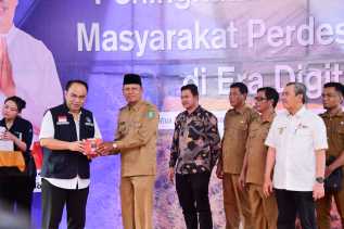 Diskusi Publik, Sejumlah Kades Usulkan Peningkatan Kualitas Jaringan dan Blankspot Kepada Menteri Kominfo