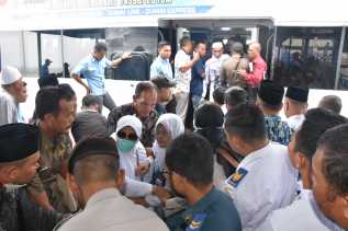 Disambut Isak Tangis Keluarga, JH Bengkalis dan Bantan Tiba di BSL