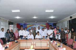 Bengkalis Terima Kunjungan Bappeda Dumai FGD Bahas Isu Strategis