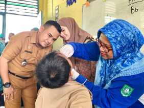 Wujudkan Generasi Emas, Sehat dan Berkualitas di Negeri Bermasa, Kelurahan Damon Gelar PIN Polio Selama 2 Hari