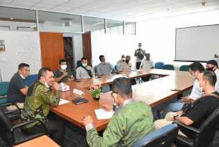 Berpeluang Investor Budidaya Vaname, Wabup Bengkalis Terima Kunjungan Sejumlah Pengusaha