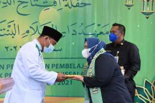 Kasmarni Hadiri Peringatan Pembukaan Pembelajaran Ajaran Baru PP Darussalam Al Bantani