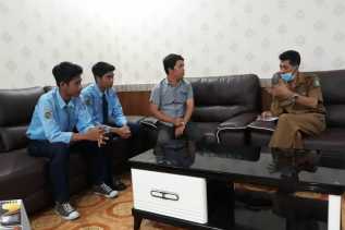 Anton dan Risky, 2 Siswa SMKS Bina Meranti Akhiri Magang di Diskominfotik Bengkalis