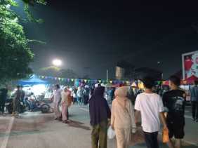 Masyarakat Antusias padati Car Free Night Malam Pergantian Tahun di Bengkalis