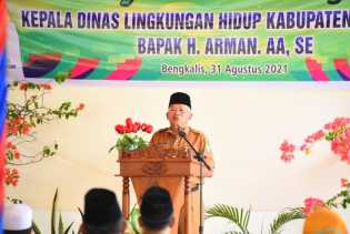 Memasuki Purna Bakti, Arman AA Pamit dari DLH Bengkalis