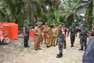 Bupati Apresiasi Pelaksanaan TMMD Kodim 0303/Bengkalis di Muara Basung
