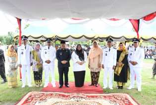Bupati Amril Lantik 4 Kepala Desa