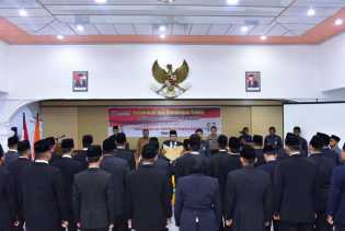 33 Anggota Paswascam se-Kabupaten Bengkalis  Dilantik