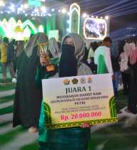 Kisah Inspiratif Nayya Melhanie Salsabila, Juara 1 Hafalan Hadits STQH Nasional di Usia Belia