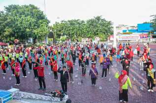 Peringati HON, Perwatusi Gelar Senam Sehat Bersama 