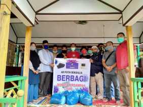 Himpunan Relawan Peduli Sosial Air Putih Salurkan Bantuan