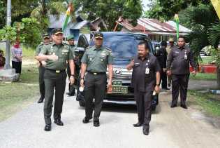 Awasi dan Evaluasi TMMD ke-102, Koorsahli Kasad Kunjungi Muara Basung