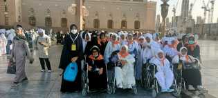 Alhamdulillah, Sebanyak 165 Orang Jemaah Haji Wanita Hari Ini Laksanakan Ziarah Ke Raudhah