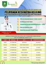 Jalankan Instruksi Bupati Kasmarni, UPT Puskesmas Serai Wangi Gelar Layanan Keliling Desa