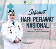 Hari Perawat Nasional, Bupati Kasmarni Sampaikan Terimakasih Menjadi Garda Terdepan