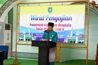 Pemkab Bengkalis Gelar Wirid Pengajian Bulanan