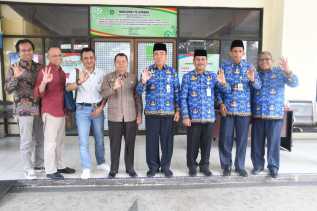 Disdukcapil Kampar Studi Tiru ke Disdukcapil Bengkalis, Ismail Sampaikan Strategi Peningkatan Kualitas Pelayanan