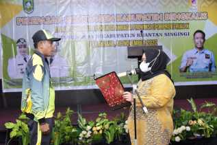 Bupati Kasmarni Lepas 464 Atlet  Bengkalis Berlaga di Porprov ke-X Riau 