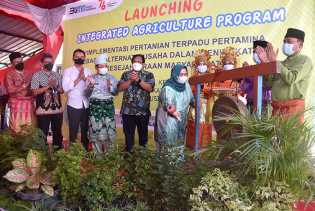 CSR PT. PDR, Bupati Kasmarni Buka Lauching Integrated Agriculture Program