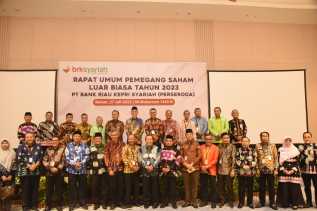 Bupati Bengkalis Ikuti Rapat Umum Pemegang Saham Tahun 2023