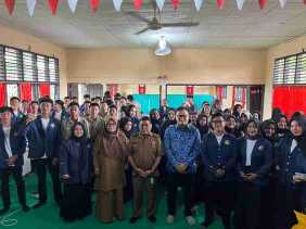Mahasiswa Program Studi Hukum Tata Negara STAIN Bengkalis, Gelar Sosialisasi Peningkatan Literasi HAKI Siswa