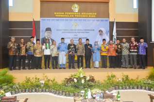 Indria Syzinia Jabat Kepala BPK Riau, Bupati Bengkalis Ucapkan Tahniah