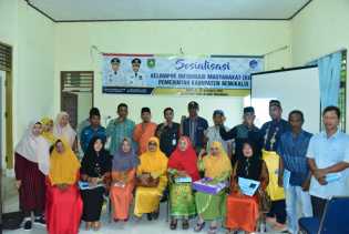 Diskominfotik Bengkalis Ajak KIM Talang Muandau Giat Sampaikan Informasi