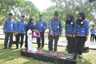 Ed Efendi Pimpin Ziarah Pahlawan, Simbol Kesinambungan Perjuangan ASN Bengkalis