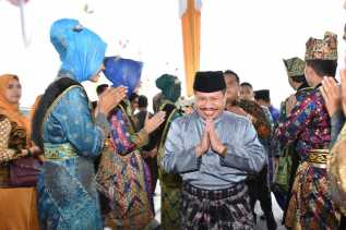 Bupati Bengkalis Amril Mukminin Hadiri Peresmian Jembatan Mahrum Bukit dan Dua Fly Over Pekanbaru