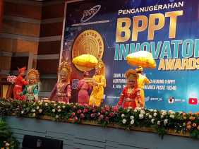 Tim Kesenian Bengkalis Tampil Memukau di Innovator Awards 2019