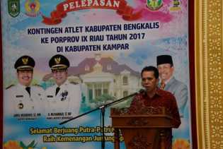 Kontingen Bengkalis Targetkan Boyong 77 Emas