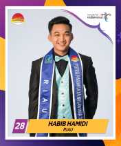 Wakili Riau, Habib Hamidi Rebut Runner Up III Pemilihan Putra Putri Pariwisata Nusantara 2019