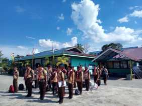  24 Anggota Pramuka SMAN 1 Bengkalis Lakukan Pengembaraan 