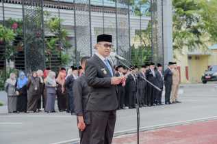 Wabup Bagus Pimpin Apel Hari Lahir Pancasila Tahun 2026 