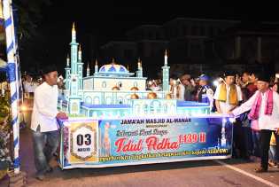Berikut Nama Pemenang Pawai Takbir Idul Adha 1439H