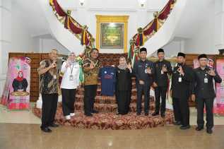 Silaturahmi Bersama Bupati Bengkalis, Direktur PPG Kemendikbudristek Bahas Masalah Guru Penggerak