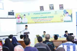 Bupati Kasmarni Ajak Semua Pihak Berdayakan Zakat Agar Terus Bermanfaat dan Maju