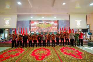 Hadiri RAKERCAB Pemuda Pancasila, Bupati Bengkalis Tekankan Peran Strategis Ormas dalam Pembangunan Daerah.