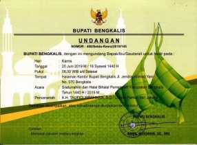 Kamis Mendatang, Pemkab Bengkalis Gelar Halal Bi Halal