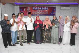 Pererat Tali Silaturahmi, Suwarto Gelar Halal Bi Halal Bersama Pengurus Masjid