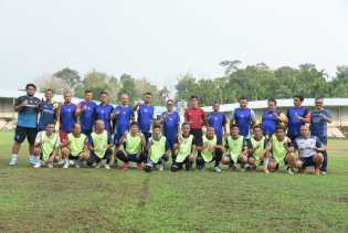 Lepas Penat Birokrasi, Pejabat Hingga Forkopimda Bengkalis Unjuk Gigi di Laga Sepak Bola Fun Football