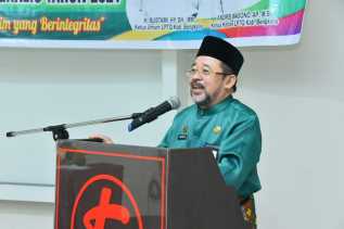 Ketua LPTQ Bengkalis buka Pembekalan kepada Dewan dan Majelis Hakim MTQ ke-46 Tingkat Kabupaten  
