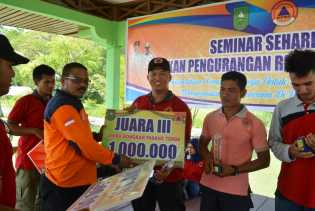 TIM Reaksi Cepat BPBD Bengkalis Sabet Juara III lomba Bongkar Pasang Tenda