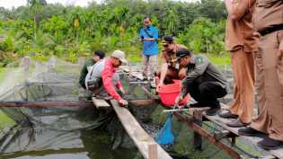 Wabup Bagus Santoso Ajak Masyarakat Berdayakan Potensi Perikanan yang Ada di Desa