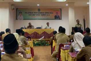 104 Perangkat Desa di Bengkalis Ikut Pelatihan Penyusunan RPJM Desa dan RKP Desa