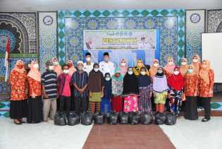 DWP Bengkalis Salurkan Paket Sembako Bagi Masyarakat Kecamatan Siak Kecil